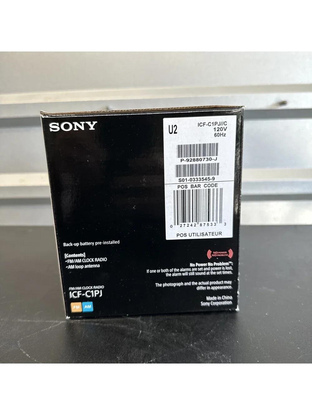 ICF-C1PJ SONY ALARM CLOCK RADIO